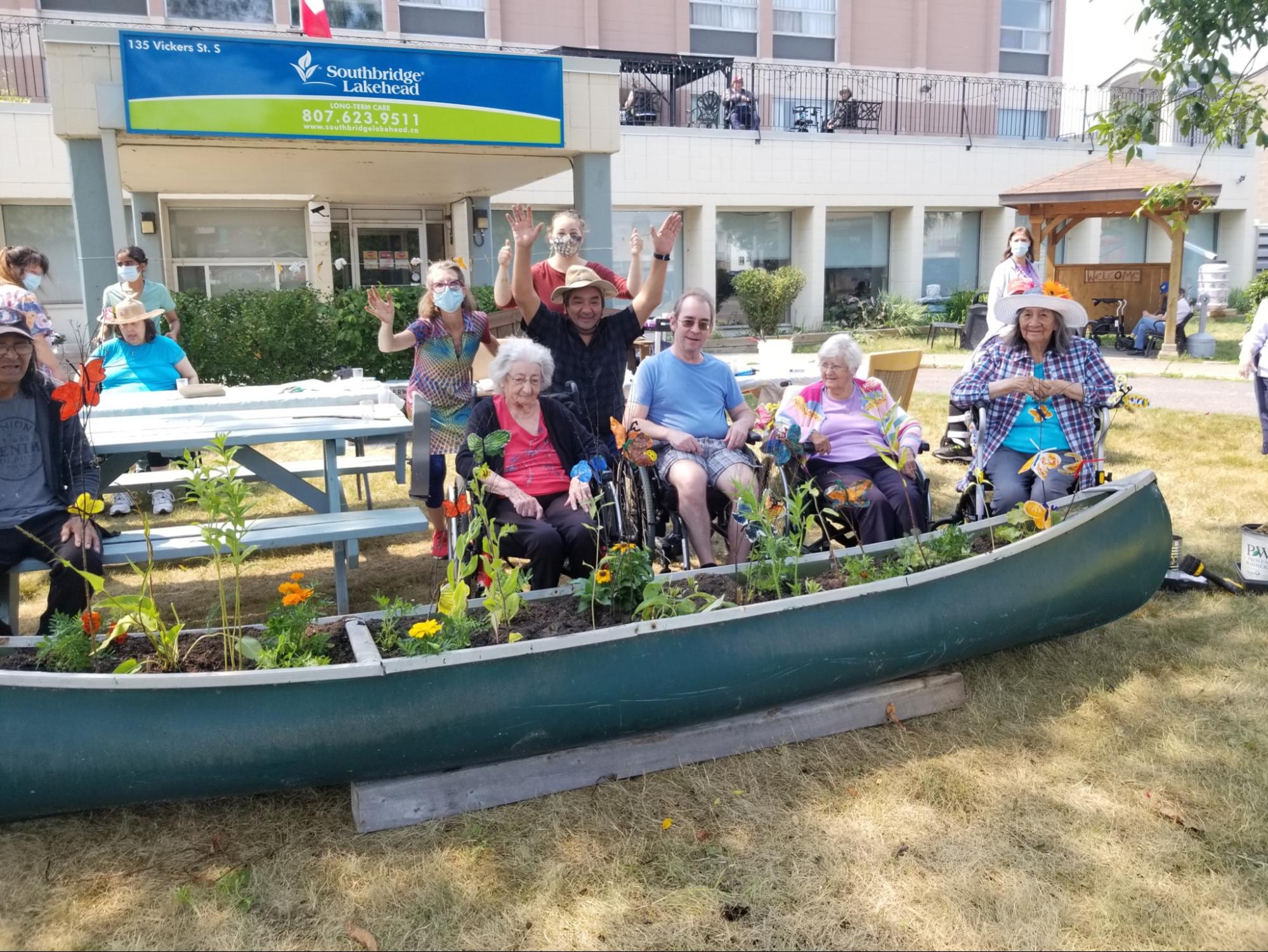 Southbridge lakehead canoe garden