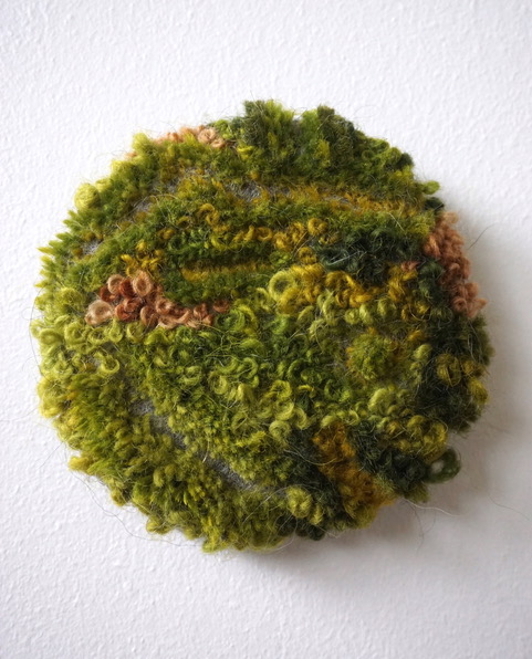 mossy art piece